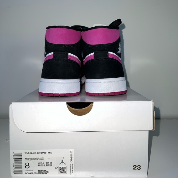 Jordan 1 Cactus Flower, size 8W - Picture 4 of 4